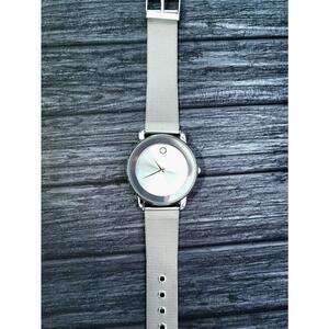 Really‎ Nice Affordable Silver M Bold Style Mens Dress Watch